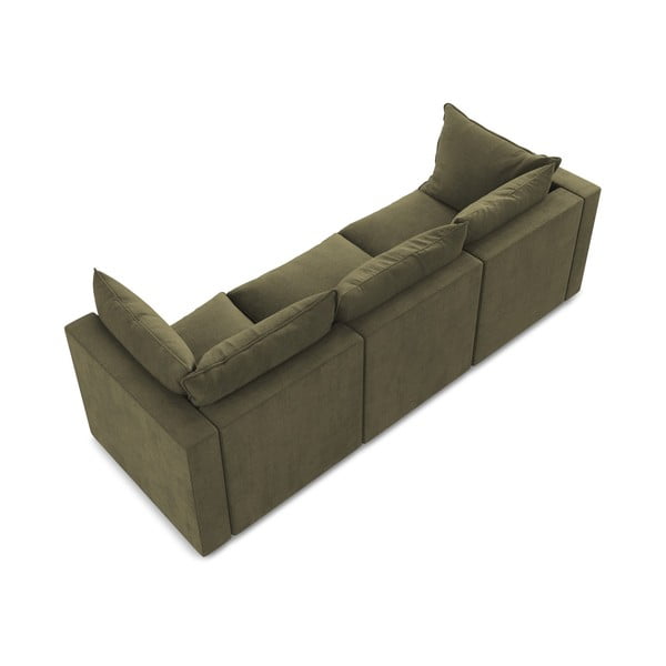 Kaki zelena sofa 255 cm Manao – Makamii-image-3