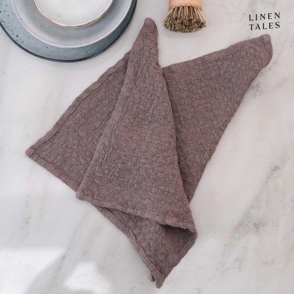 Laneni ručnici u setu od 2 kom 26x26 cm - Linen Tales-image-2