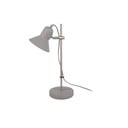 Svijetlosiva stolna lampa Leitmotiv Slender, visina 43 cm