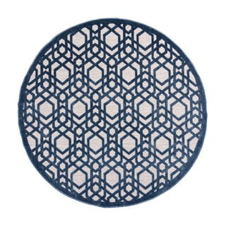 Plavi okrugli vanjski tepih ø 160 cm Oro - Flair Rugs