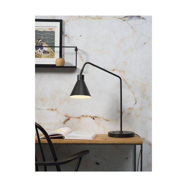 Crna stolna svjetiljka - it's about RoMi Lyon, visina 55 cm-image-3