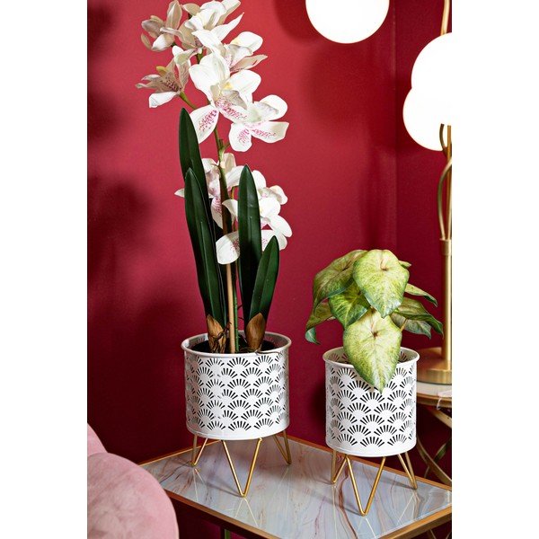 Metalni stalci za tegle za cvijeće u setu 2 kom ø 16 cm (visina 20 cm) Carly – Mauro Ferretti-image-1