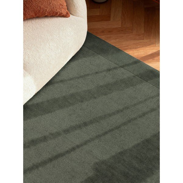 Tamno zeleni ručno rađen tepih od mješavine vune 160x230 cm Kari – Villeroy&Boch-image-3