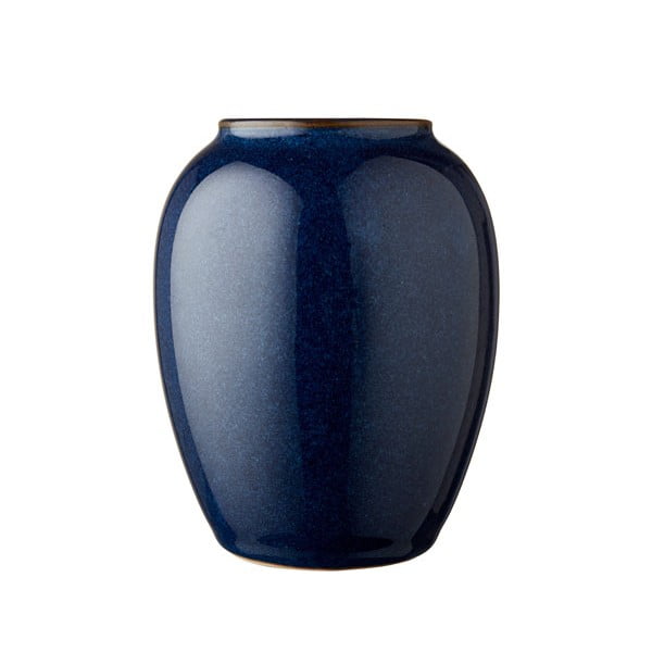 Plava keramička vaza Bitz, visina 12,5 cm