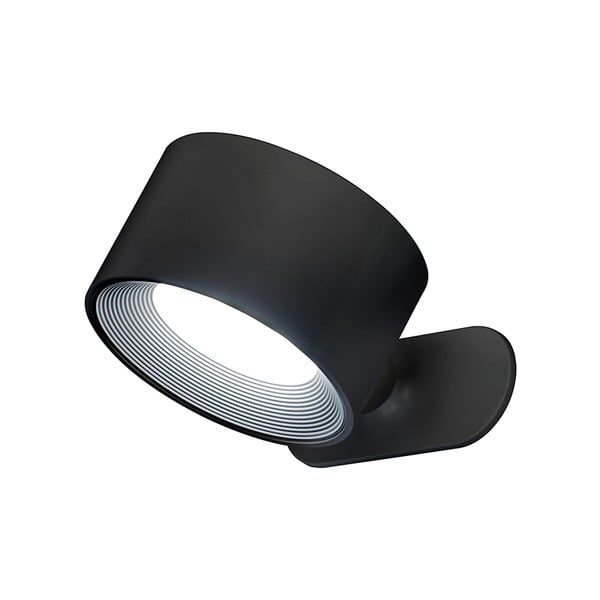 Crna LED zidna lampa Magnetics – Fischer & Honsel