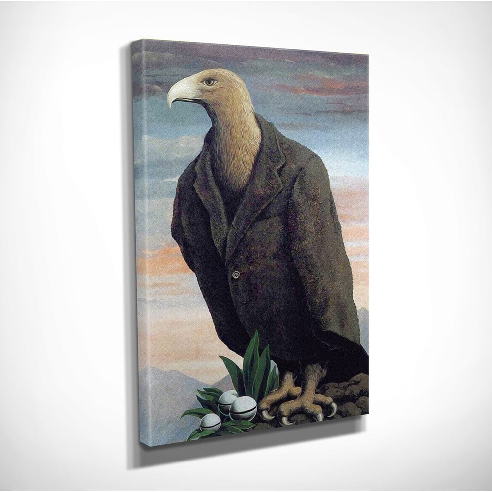 Zidni tisak na platnu Rene Magritte Nest, 30 x 40 cm