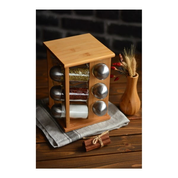 Set stalak i 12 začina Bambum Fotina Roots-image-1