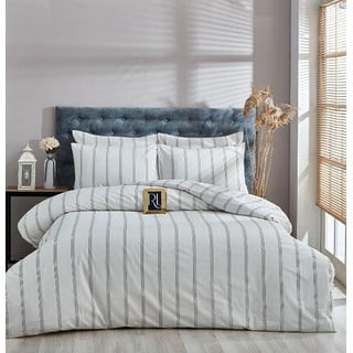 Krem pamučna posteljina za bračni krevet/za produženi krevet 200x220 cm – Mila Home