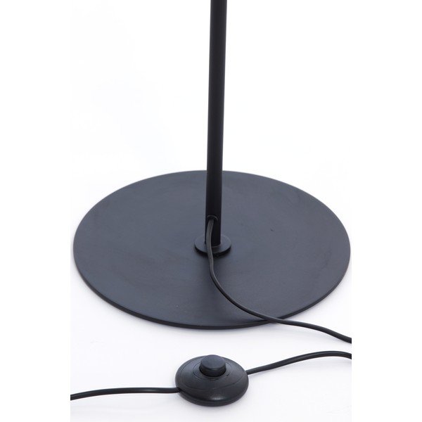 Mat crna/u brončanoj boji stojeća svjetiljka s metalnim sjenilom (visina 162 cm) Finou – Light & Living-image-4