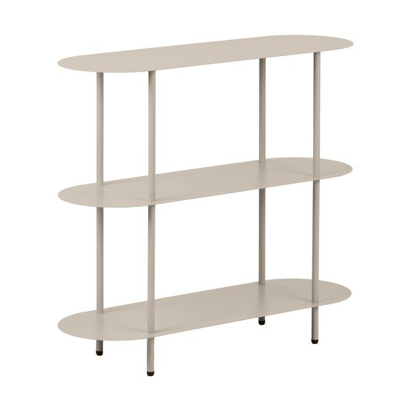 Bež metalni regal 90x81x31 cm Rieti – House Nordic-image-2