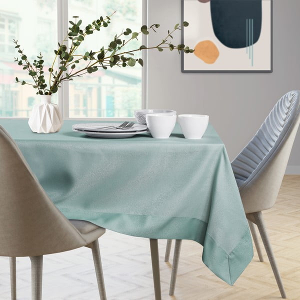 Mentol zeleni stolnjak AmeliaHome Empire Mint, 140 x 400 cm-image-4