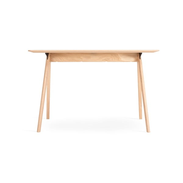 Radni stol od punog hrasta 60x120 cm Ava – Gazzda-image-3