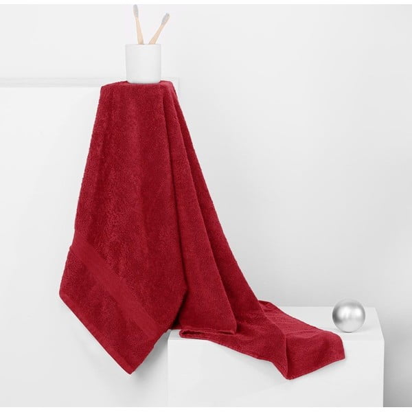 Crveni ručnik DecoKing Marina, 50 x 100 cm-image-2