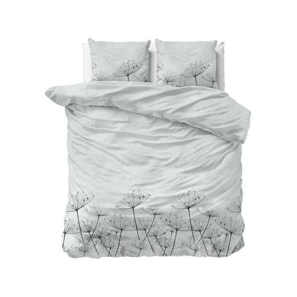 Siva flanel posteljina Dreamhouse Jaelyn, 200 x 220 cm