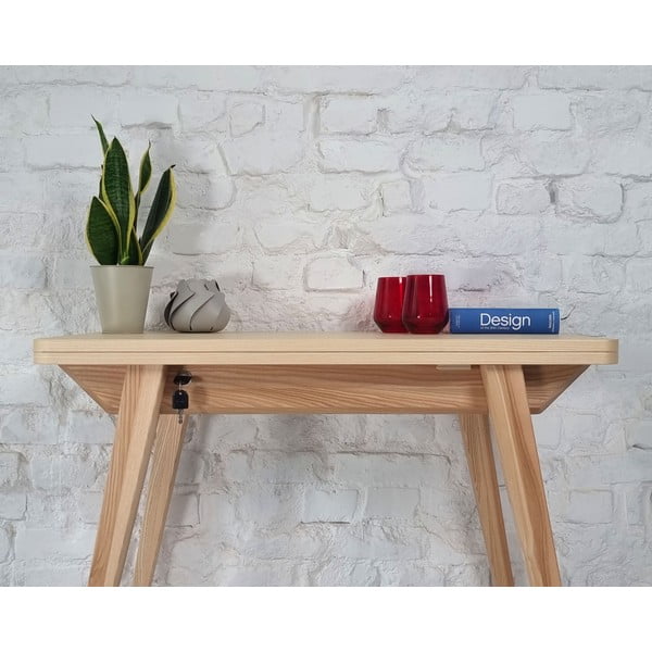 Proširiv blagovaonski stol s pločom stola u dekoru jasena 65x90 cm Envelope – Ragaba-image-1