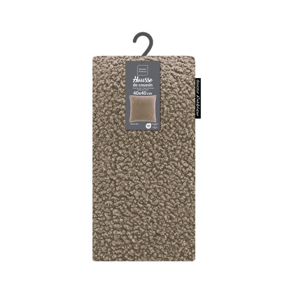 Ukrasna jastučnica od sherpa flisa 40x40 cm Woolen – douceur d'intérieur-image-3