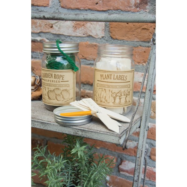 Set čaša i 40 naljepnica za začinsko bilje od topolovog drveta Esschert Design Heal, 400 ml-image-2