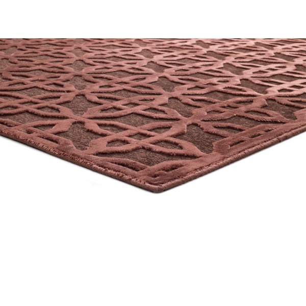 Crveni viskozni tepih Universal Margot Copper, 60 x 110 cm-image-2