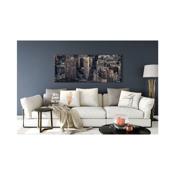 Slika Styler Canvas Silver City, 60 x 150 cm-image-1