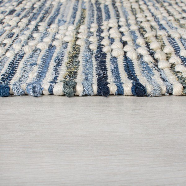 Plavi pamučni tepih Flair Rugs Lissie, 120 x 170 cm-image-3