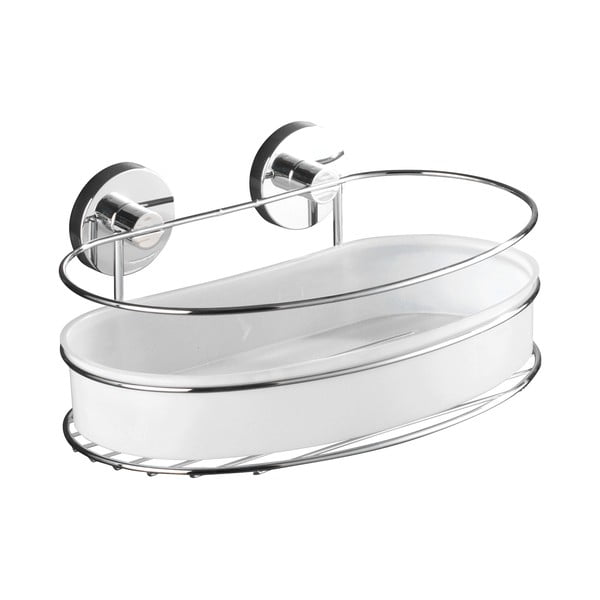 Bijela samoljepljiva kupaonska polica Milazzo – Wenko-image-2