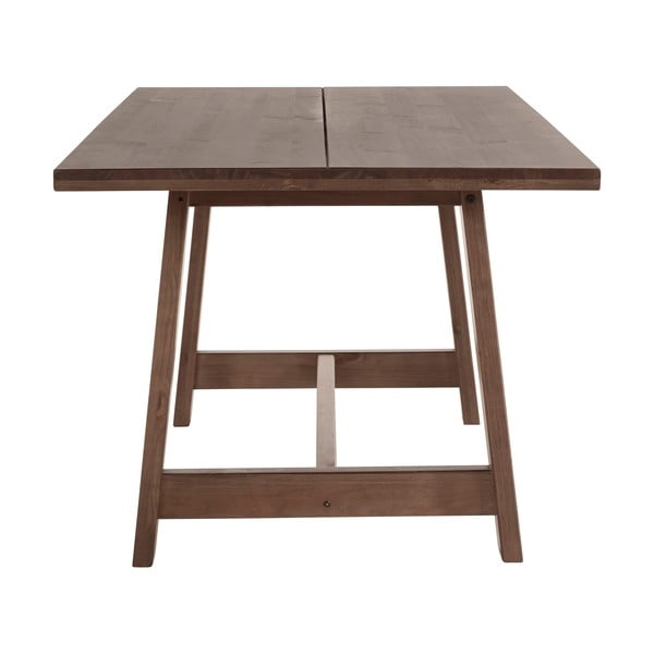 Smeđi blagovaonski stol od masivnog bora 90x160 cm Derby – Støraa-image-2