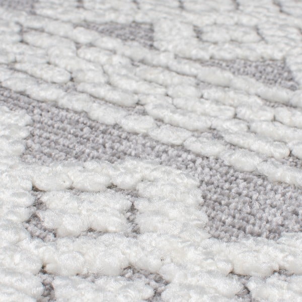 Sivi perivi tepih od šenila 80x160 cm Jhansi – Flair Rugs-image-3