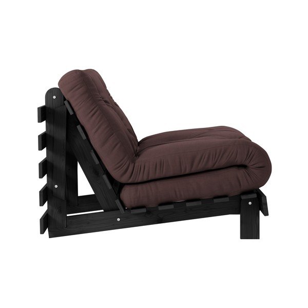 Fotelja / ležaj Karup Design Roots Black/Brown-image-3