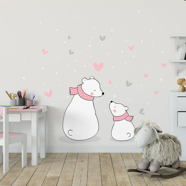 Dječja zidna naljepnica Ambiance Family Cubs, 90 x 60 cm-image-1