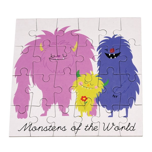 Puzzle od 24 dijela Rex London Monsters Of The World