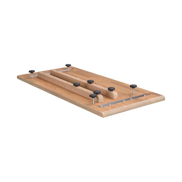 Dodatna ploča za stol od punog hrasta 95x45 cm Clapperton – Rowico-image-4