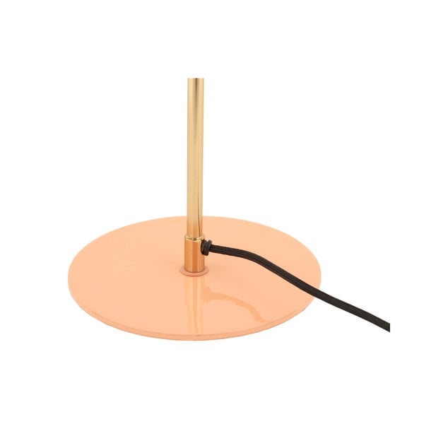 Stolna lampa u boji lososa s metalnim sjenilom (visina 55 cm) Vivo – Leitmotiv-image-3