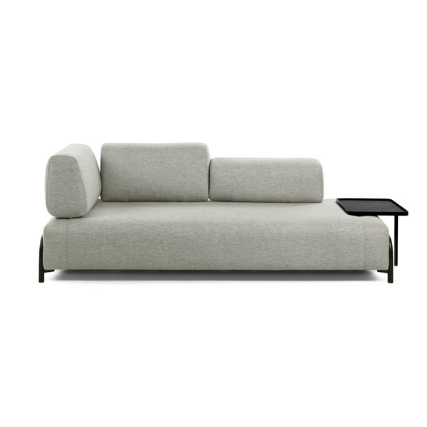 Bež-siva sofa s prostorom za odlaganje Kave Home Compo-image-2