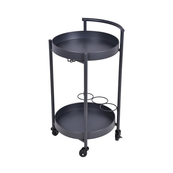 Metalni okrugao vrtni stol za posluživanje ø 40 cm Calla – Garden Pleasure