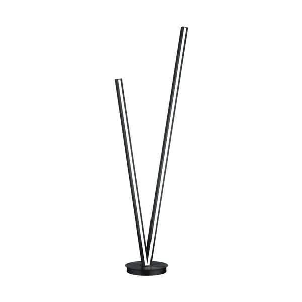 Crna LED stojeća svjetiljka s metalnim sjenilom (visina 172,5 cm) Cicanto – CINQUE
