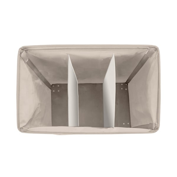 Bež košara za veš s 3 odjeljka Wenkoo Trivio, 117,6 l-image-2