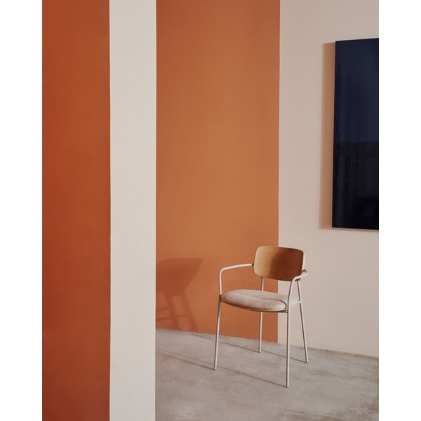 Bež blagovaonske stolice u setu 4 kom Maureen – Kave Home-image-1