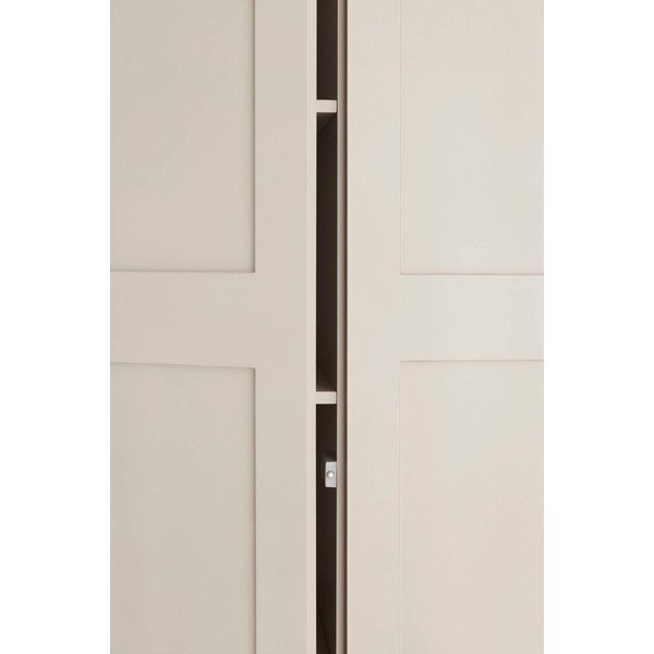 Sivo-bež viseći ormar od MDF-a 80x190x61 cm Ben – Ellos Home-image-2