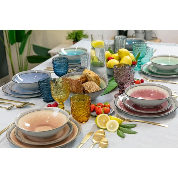 Set s 6 čaša u različitim bojama Villa d´Este Geometrie, 240 ml-image-2