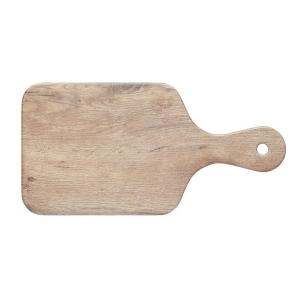 Daska za posluživanje u drvenom dekoru Kitchen Craft Summer, dužine 25 cm