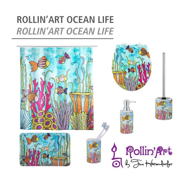 Tekstilna kupaonska prostirka 45x70 cm Rollin'Art Ocean Life - Wenko-image-4