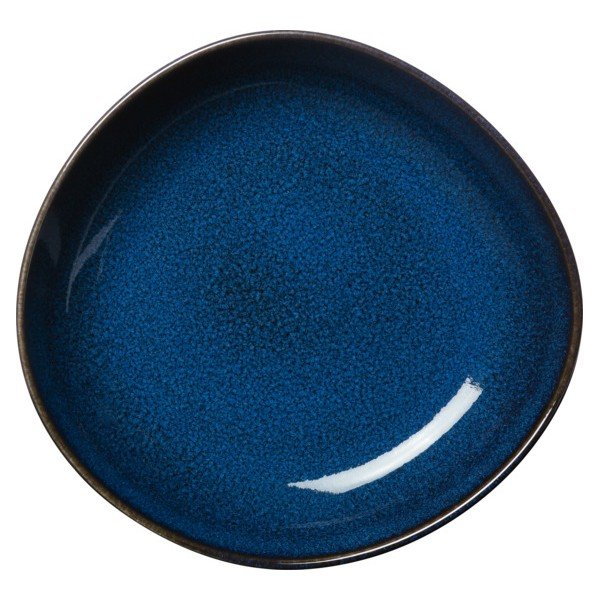Tamnoplava zdjela od kamenine Villeroy & Boch Like Lave, 22 x 21 cm-image-2
