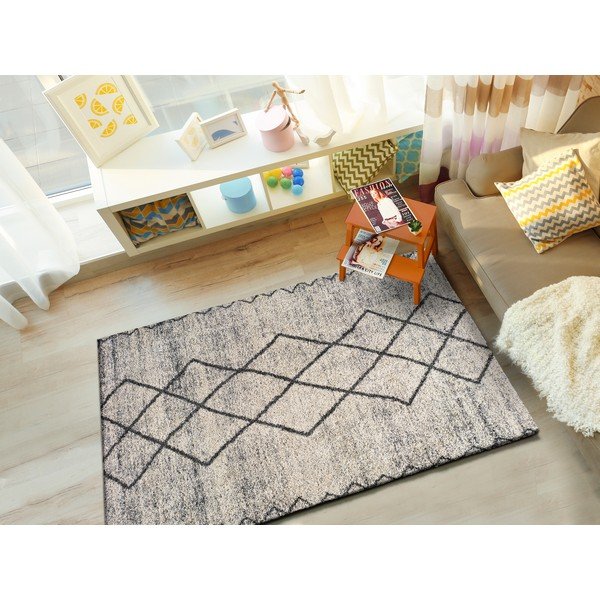 Sivi tepih Universal Atlas Middle, 133 x 190 cm-image-1