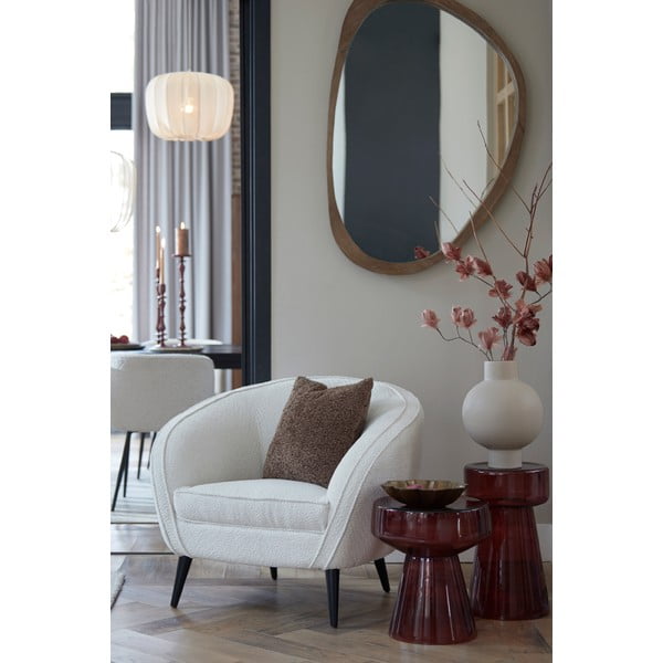 Zidno ogledalo s okvirom od masivnog drveta 120x80 cm Sonora – Light & Living-image-1