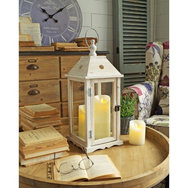 Lantern Orchid Old White, 53 cm