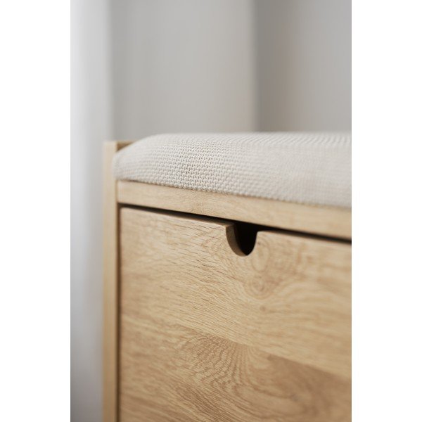 Klupa u prirodnoj boji Hillmond – Rowico-image-1