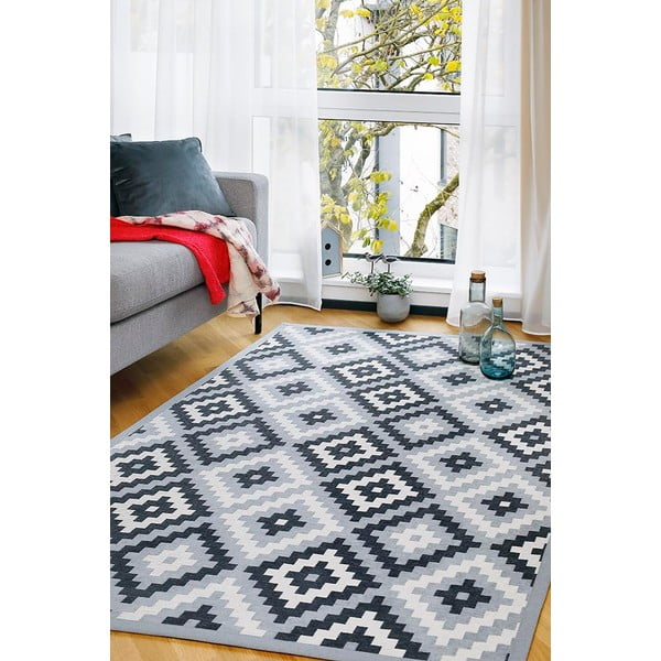 Sivi dvostrani tepih Narma Saka, 100 x 160 cm-image-3