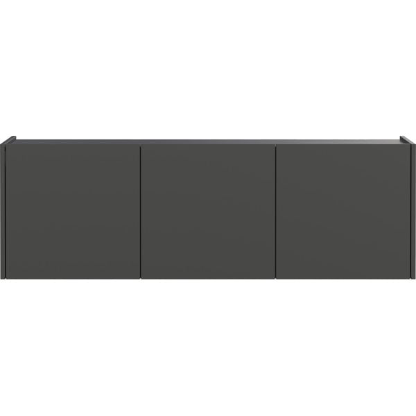 Antracitno siva TV komoda 138x45 cm Piana – Germania