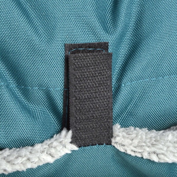 Plavi putni krevetić za pse od sherpa flisa 80x50 cm Essentiel – Love Story-image-4