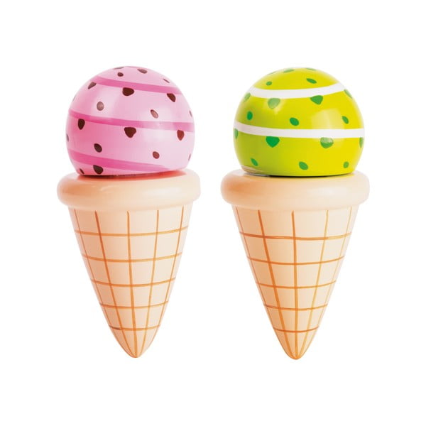 2 dječja drvena sladoleda Legler Cream Cone